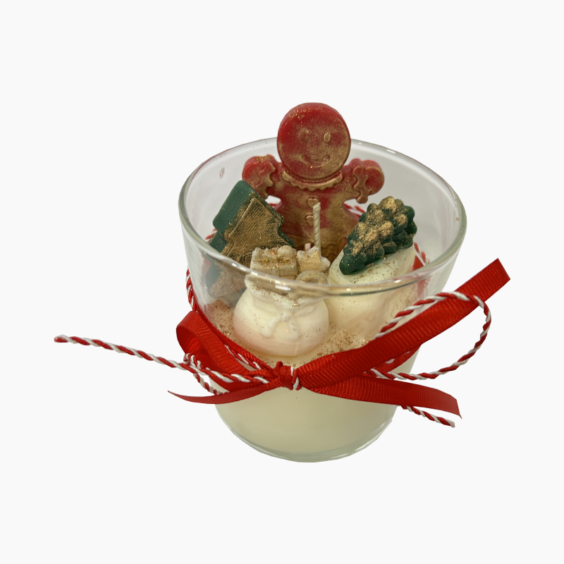 αρωματικό κερί σόγιας – Μελομακάρονο