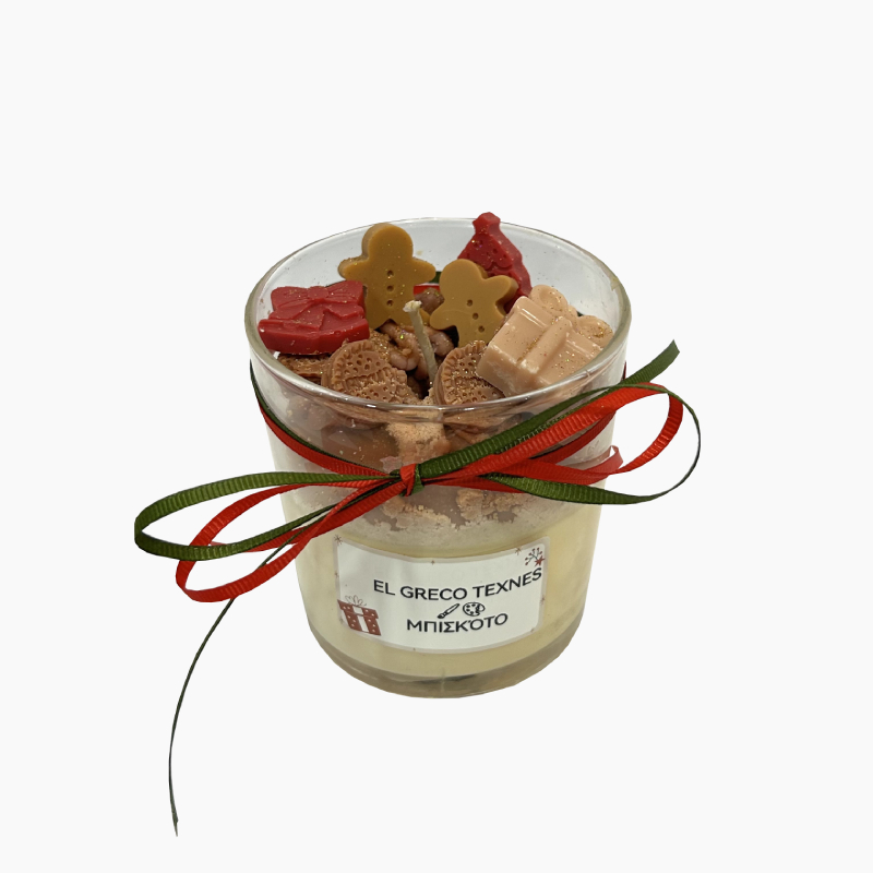 αρωματικό κερί σόγιας – Μπισκότο